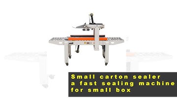 FXC4050XF carton sealer a fast carton sealing machine for the small box