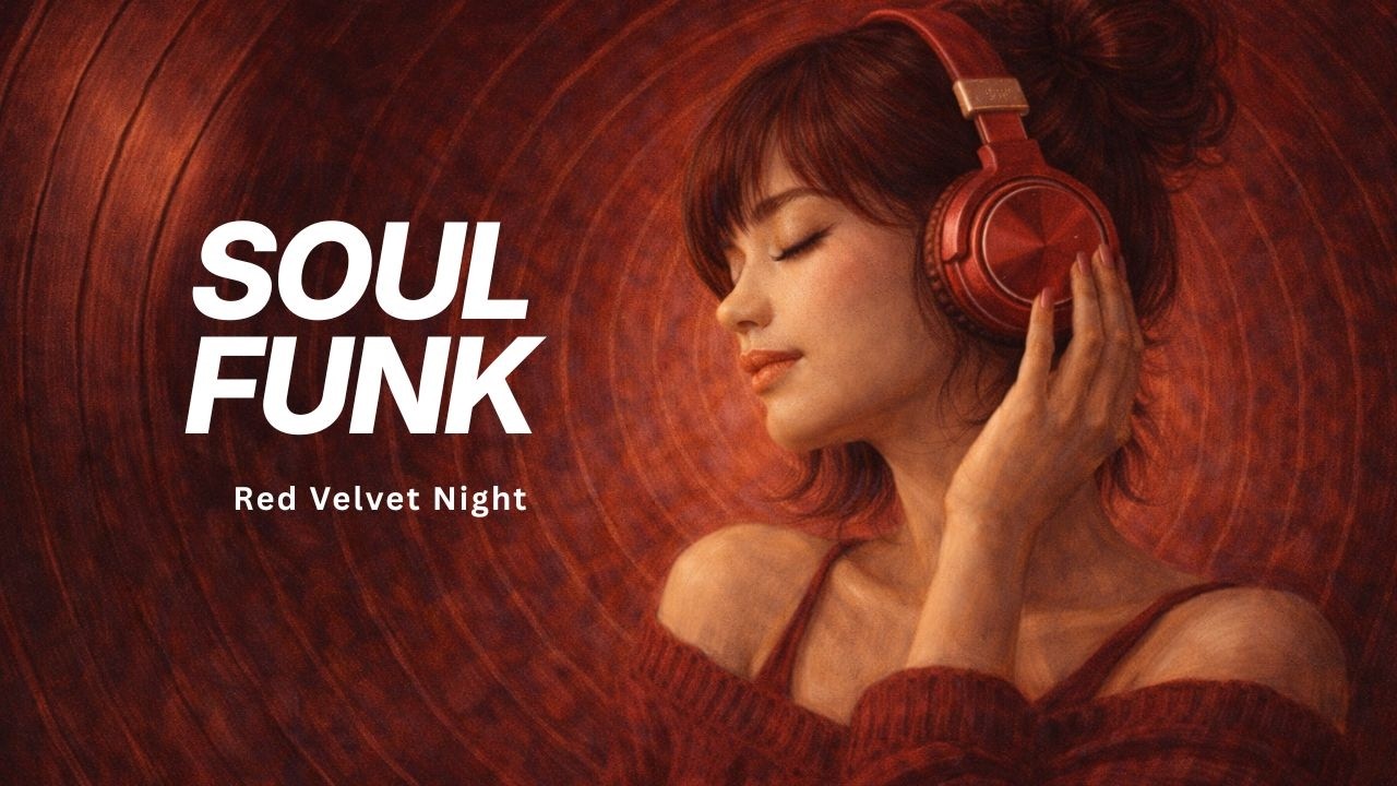 Soul Funk Groove | Work • Study • Focus | Lofi Background Music | Red Velvet Night