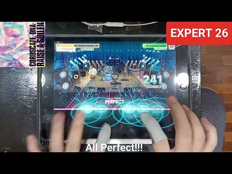 バンドリ ガルパ CORUSCATE DNA Expert 26 手元動画 All Perfect