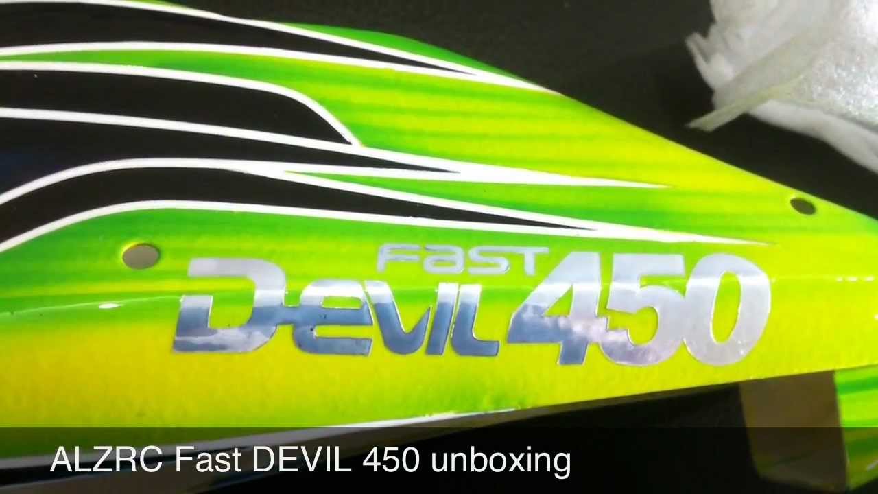 ALZRC Fast Devil 450 Unboxing