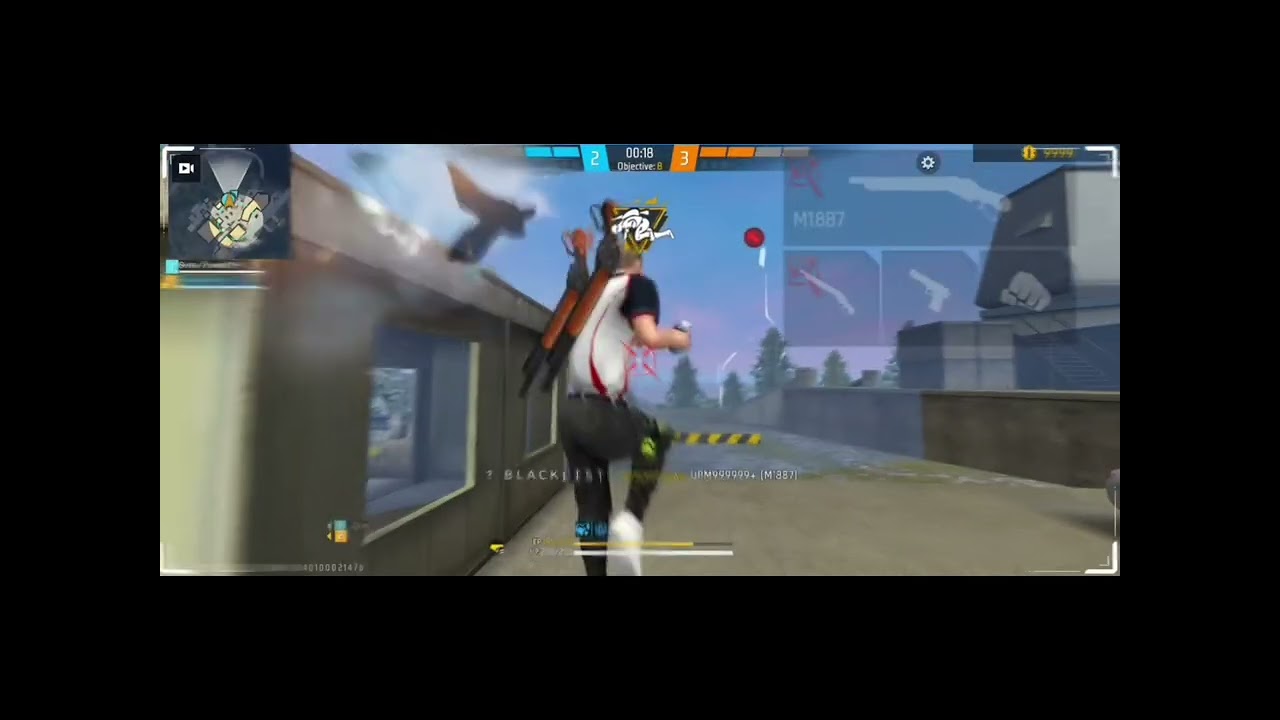 (POCO M6 5G)- game play @desert eagle @M1887 @M1014 @MP40 (FF YT