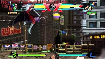 Ultimate Marvel VS Capcom 3 UMVC3 Online Lobby Matches 5   Dante Chun Li She Hulk Wesker