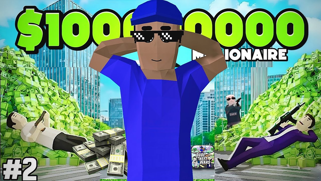 Become a Millionaire in Dude Theft Wars 💵