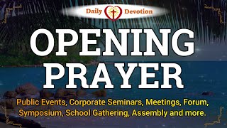 Opening Prayer (With Female Voice) | General Events, Meetings, Seminar, Orientation, Convention