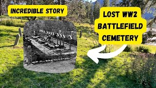 The lost German WW2 Battlefield cemetery. INCREDIBLE story !