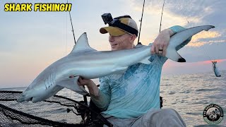 Catching Sharks From A Kayak!