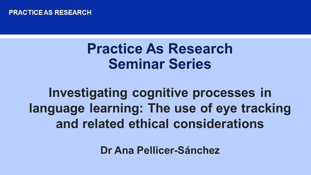 Ethical considerations when researching cognitive processes in language ...