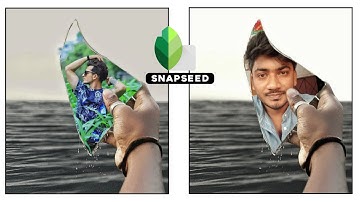 Snapseed || Broken Mirror Creative Photo Editing || Viral Photo Editing In Snapseed app || Nerov297