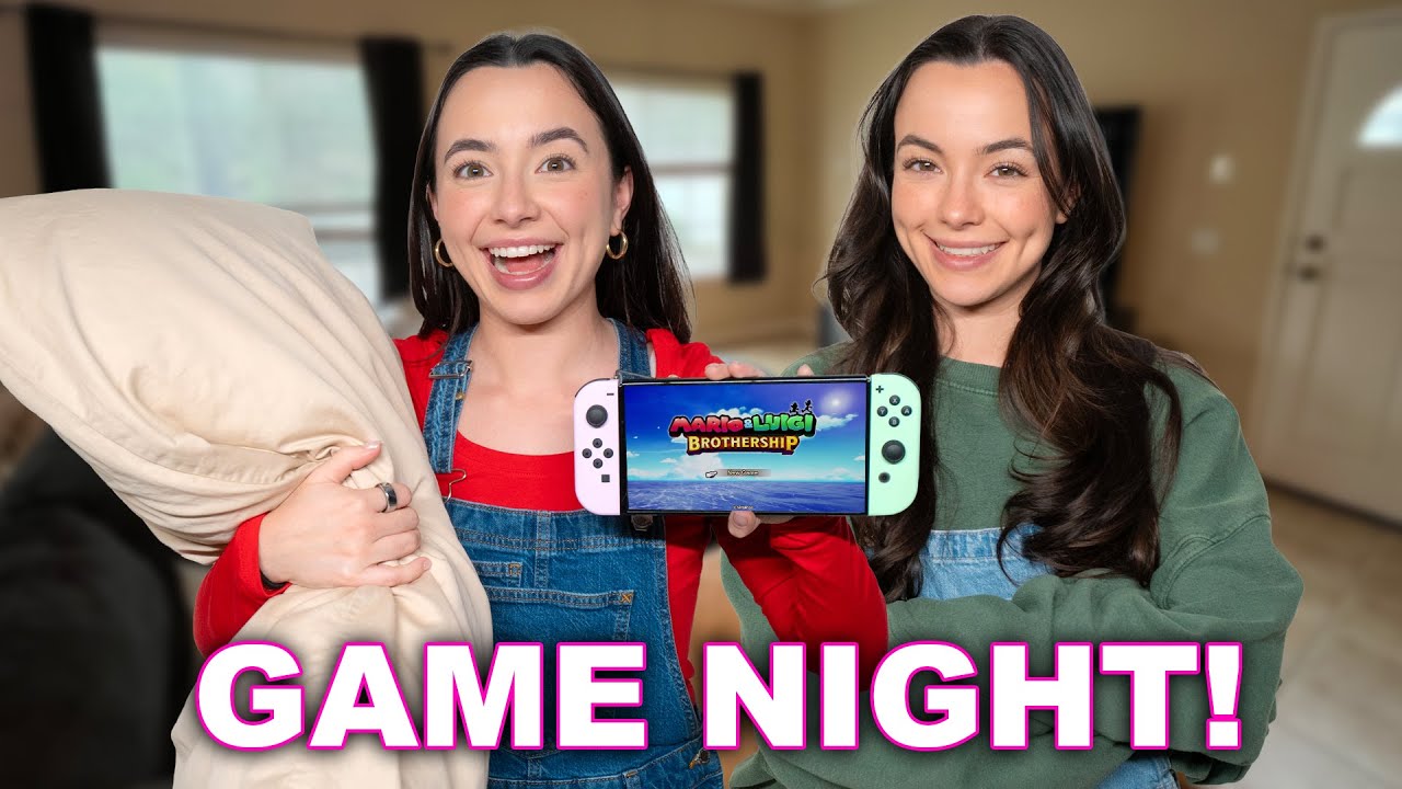 Spending the Night at my Twin's New HOME!