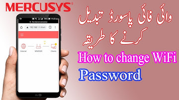 How to change Wifi Password on Mobile Phone Mercusys
