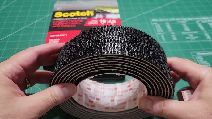 Look @VELCRO Heavy Duty Tape Adhesive 15 Ft x 2 Inches Holds 10