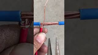 Best wire joining tips for electrical wiring #shorts  #viral #trending  #reels #new