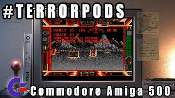 Terrorpods - Commodore Amiga 500 Gameplay Demo