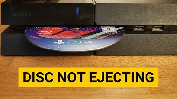 How To Manually Eject PS4 Disc - PS4 Disc Stuck Inside