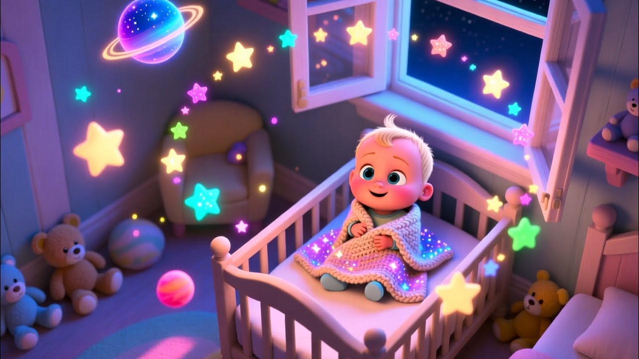 Bedtime Moon Glow 🌙✨ Sleep Lullaby for Babies & Toddlers