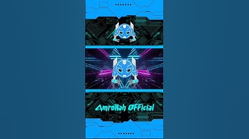 NEW INTRO AMROLLAH OFFICIAL 2023 #shorts #intro #cyber #futuristic #robotic
