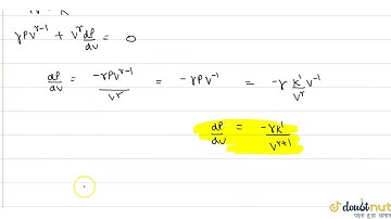 Show that the slope of p-V diagram is greater for an adiabatic process as compared to an isother...