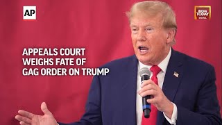 Donald Trump Case: Federal Appeals Court Weighs Fate Of Gag Order On Trump, Explained