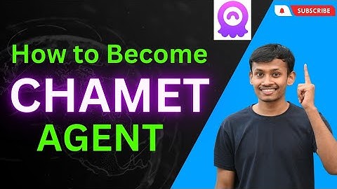 How to become a Chamet agent || Chamet agency tutorial #chamet #chametagent #chametagency