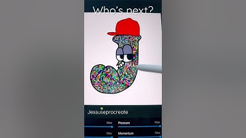 Alphabet lore~pick a color|Procreate #satisfying #sub #requestedvideo #art #alphabetlore #magic #J