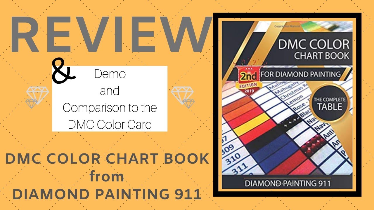 Dmc Color Chart Book For Diamond Painting