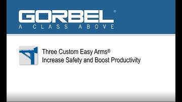 Three Custom Easy Arms® - Gorbel