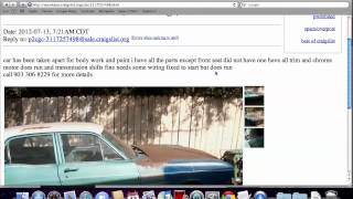 Craigslist Texarkana Arkansas Popular Used Cars - Trucks, Vans and SUVS FSBO in 2012