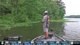 2023 Bassmaster Elite at Lay Lake, AL - Toyota Mid Day Report - Day 1