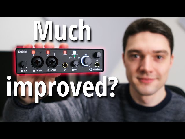 Steinberg IXO22 – USB Audio Interface Review (compared to UR22C) class=