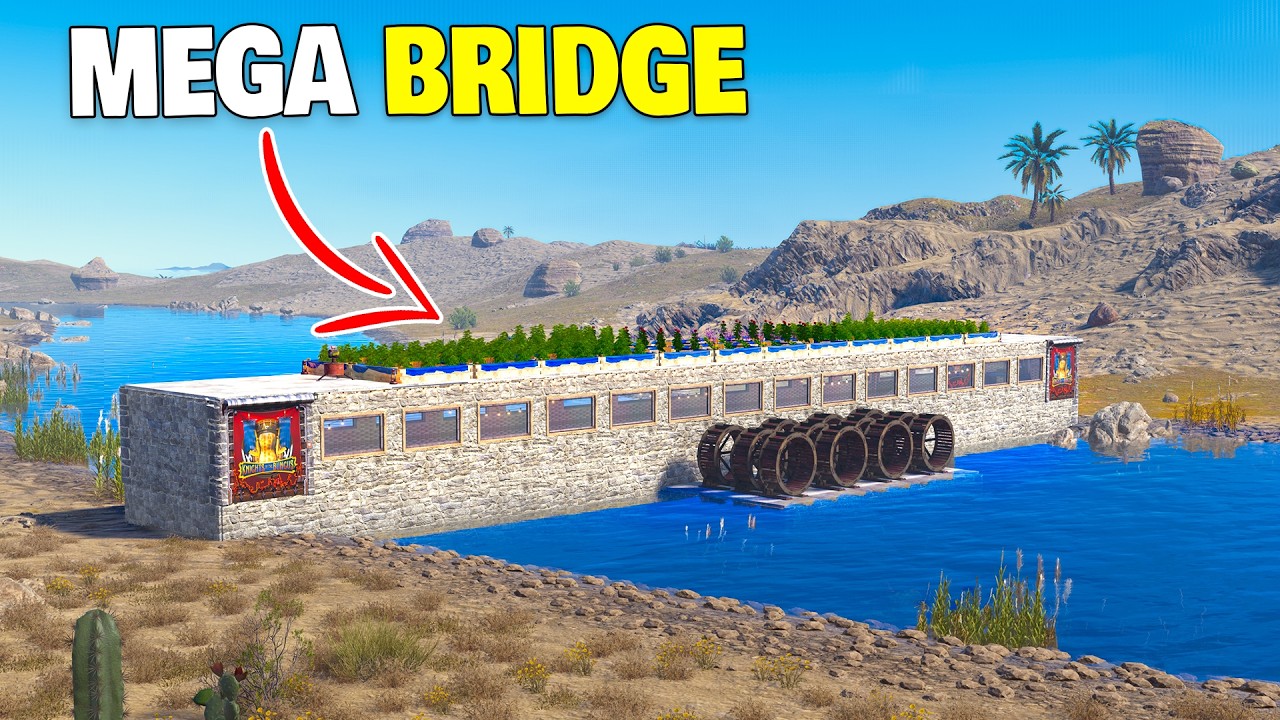 I Built an Advanced Electric River Bridge in Rust - YouTube