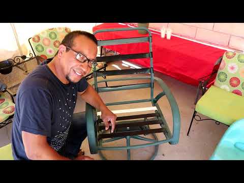 Como reparar silla de patio