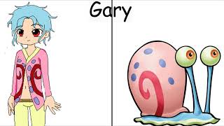 SpongeBob Characters as Humans