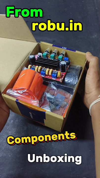 parcel from robu.in let's unbox #shorts #fxzeletronic