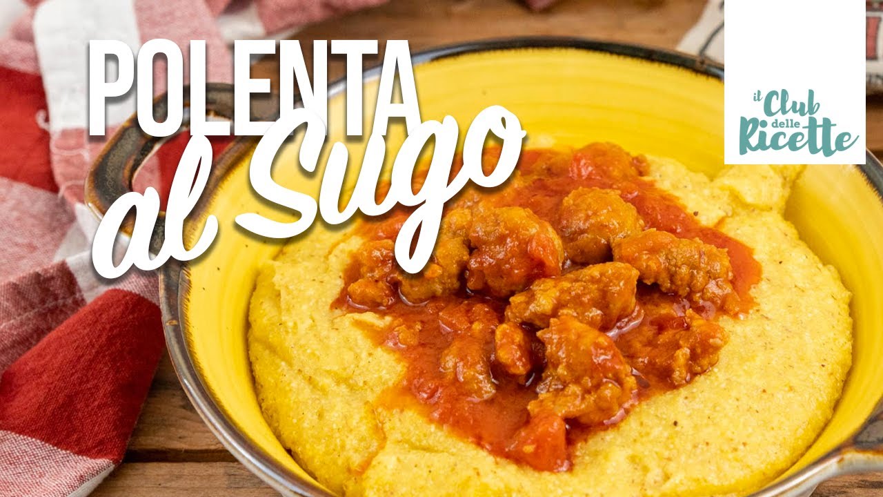 Ricetta Polenta al Sugo con la Salsiccia, un Secondo GUSTOSISSIMO!