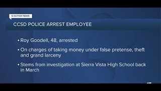 CCSDPD: Clark County School District employee arrested