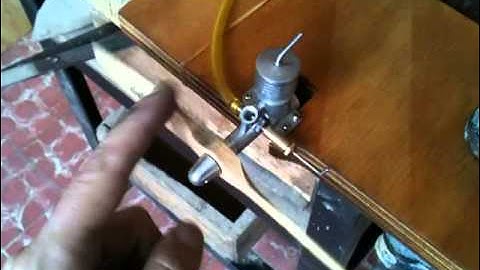 Starting my PAW 55 diesel engine