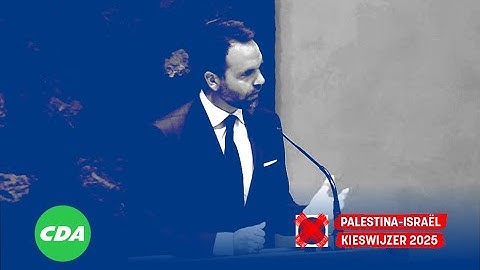 CDA over Palestina en Israël | Gaza Kieswijzer 2025 – The Rights Forum
