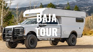 Custom Van Build (FULL TOUR) | Rossmönster | Baja Truck Camper, Ford F350 w/ NEW DOOR DESIGN | 254