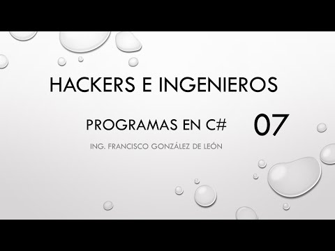 07 Programas en C# : Chat - Servidor