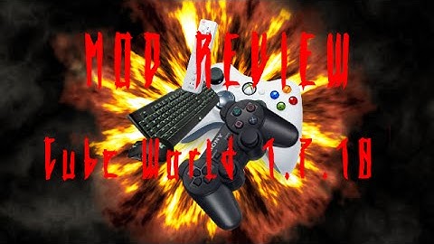 MOD REVIEW: Minecraft | Cube World 1.7.10