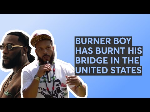 BURNER BOY HAS BURNT HIS BRIDGE IN THE UNITED STATES