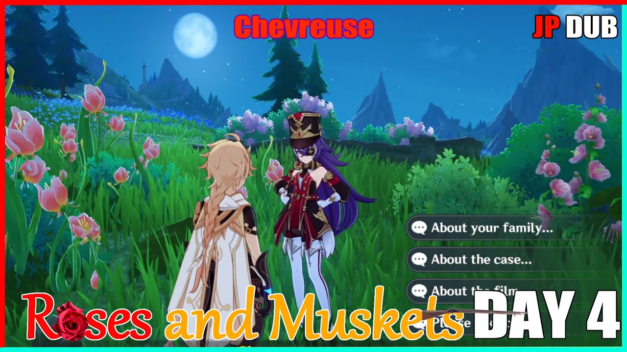 Chevreuse NPC Extra Dialogue Location [JP DUB] | Roses and Muskets ...