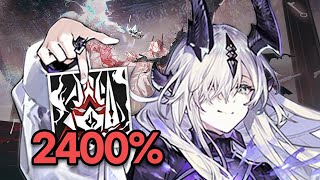 【Arknights】 2400% Total Damage | Necrass Skill 3 Showcase