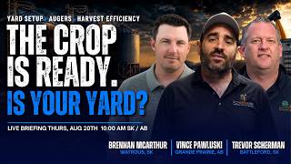 Harvest Efficiency | The Crop Is Ready. Is Your Yard? #farmautomation