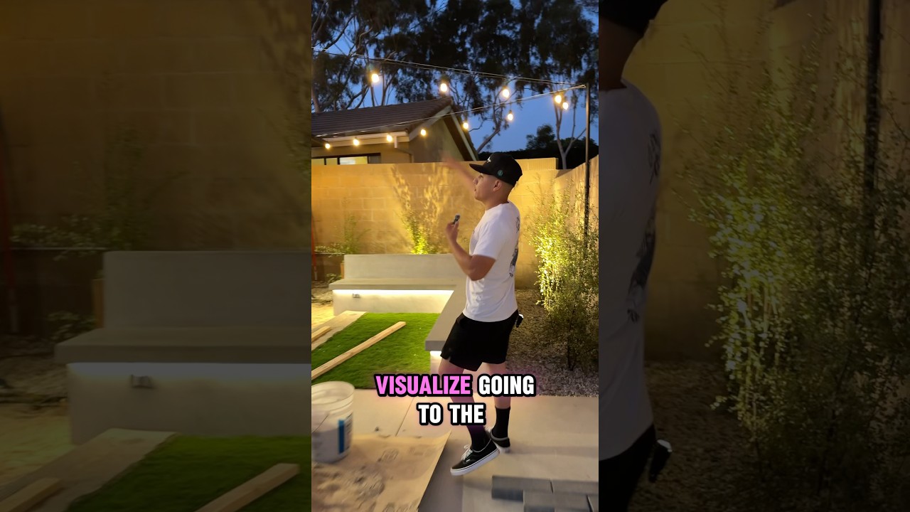 Современная реконструкция заднего двора 🔥