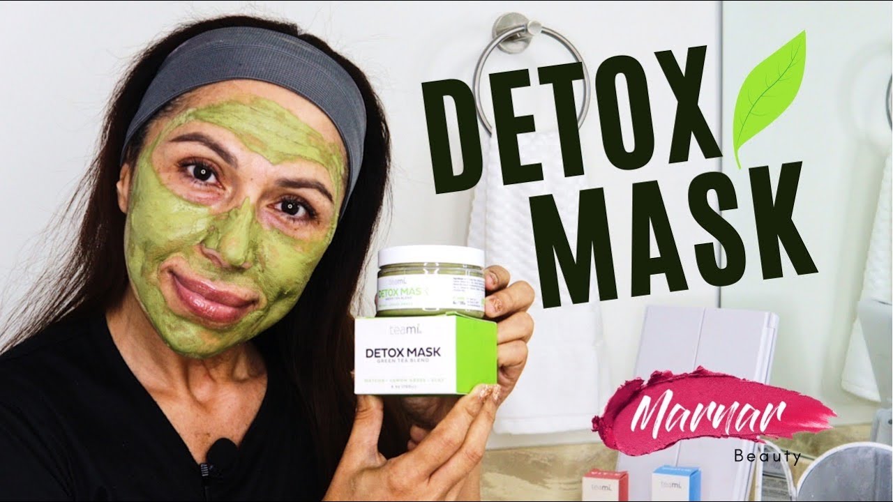 Mascarilla desintoxicante de Te Verde / Detox Mask Green Tea Blend /Teami Review teami 