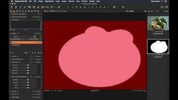 How to export mask from Photoshop to Capture One