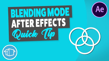 Blend 2 images together - After Effects Tutorial Quick Tip