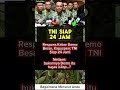 #trendindonesia #beritaterkini #infohariini #netizen #tni