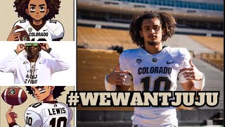 🚨🔥COLORADO COMING FOR JUJU LEWIS  BEST FANBASE IN THE NATION #WEWANTJUJU